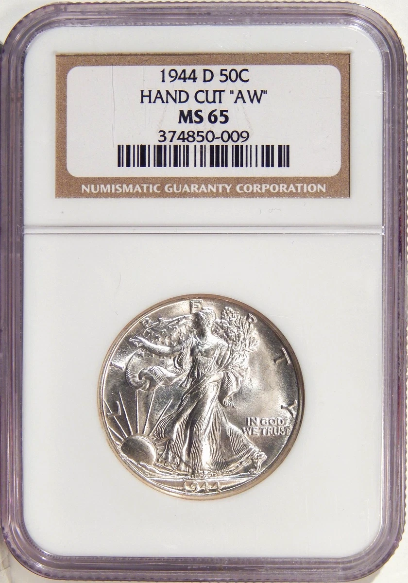 MS 65 Graded 1944 Year Liberty Walking Half Dollars (1916-1947