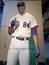 Griffey Jr Pepsi Cardboard Standup Display See Photos For Condition And Size!