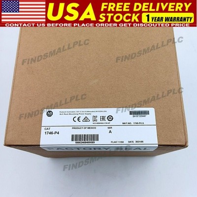 New Factory Sealed Allen-Bradley 1746-P4 SER A SLC 500 Power Supply Module PLC