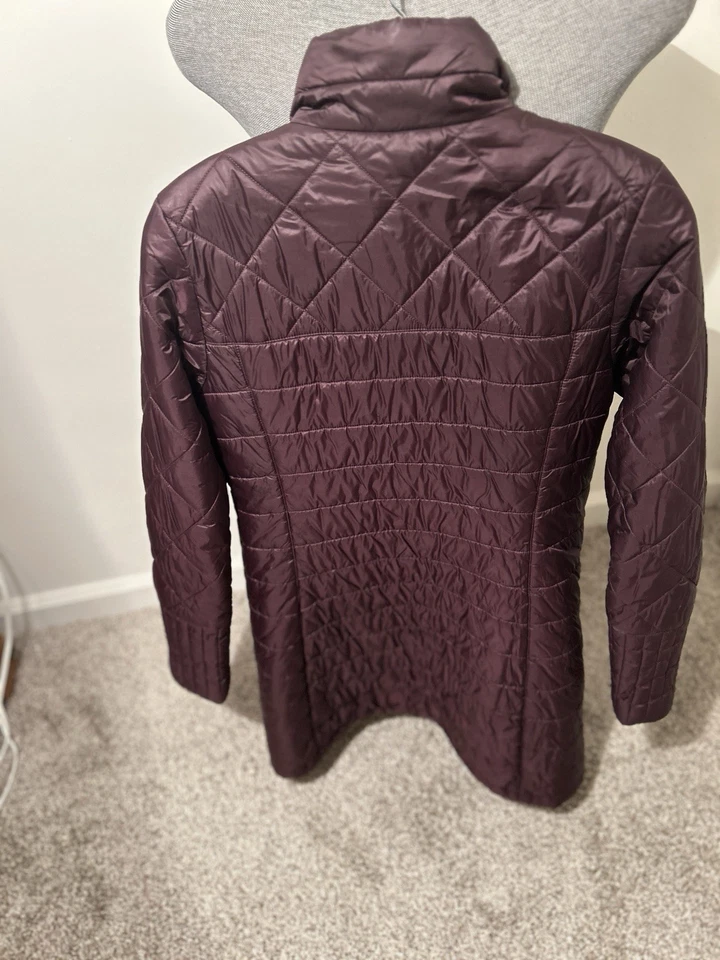 Jaqueta Parka Longa PATAGONIA Radalie ~ Roxo Mogno Profundo ~ Feminina XS - Imagem 4 de 4