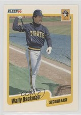 1990 Fleer Update Box Set Wally Backman #U-47 0c4