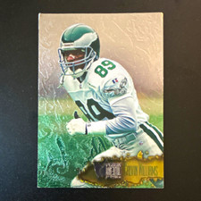 Fleer 1996 Metal Calvin Williams Rookie #93 Philadelphia Eagles NFL Card. rookie card picture