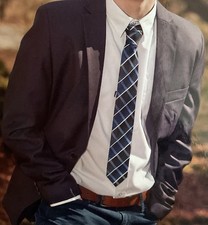 G.O.L Konfirmationsanzug Jungen, Dunkelblau, Größe 170/176, Hemd + Krawatte