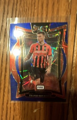 2024-25 Panini Select Fifa - Terrace Franko Kovacevic #56 Blue Lazer Prizm