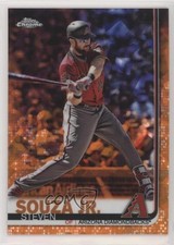 2019 Topps Chrome Sapphire Edition Orange 6/25 Steven Souza Jr #290 3e3