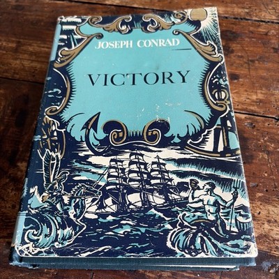 Joseph Conrad Victory Vintage Hardcover w/ Dust Jacket Doubleday 1921 Book