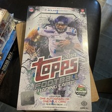2014 Topps Football Sealed Hobby Box - 1 Auto or Relic Box - Beckham-Adams RC?