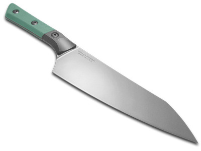 Microtech Knives 3000B-10CA Caribbean Blue G10 M390MK Steel Chef's Kitchen Knife