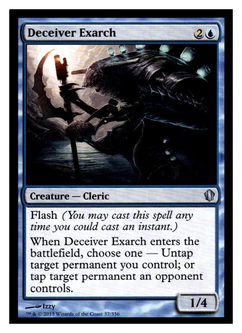 DECEIVER EXARCH UC COMMANDER 2013 37 MAGIC: THE GATHERING NM/M
