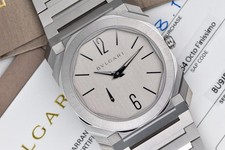 2024 Bvlgari Octo Finissimo S Silver Men's Automatic Watch 103464 W/ Papers 4