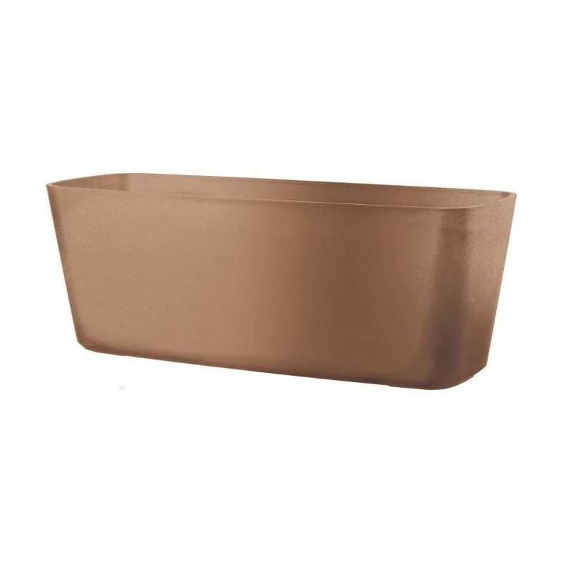Jardinière Deroma Origin 11,6 L en terre cuite pour éviter le pourrissement des racines en été