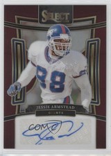 2023 Panini Select Signatures Maroon Prizm 74/75 Jessie Armstead Auto 1co7
