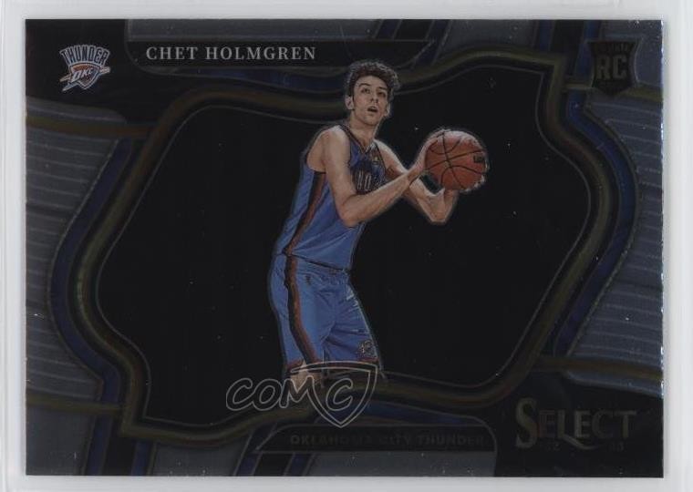 2022-23 Panini Select Courtside Chet Holmgren #296 0b7