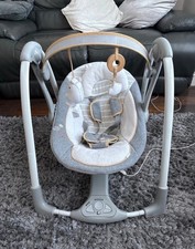 Ingenuity 10247 Swing and Go Portable Baby Swings - Multicolor