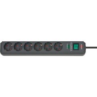 Brennenstuhl Eco-Line Steckdosenleiste 6-Fach Anthrazit