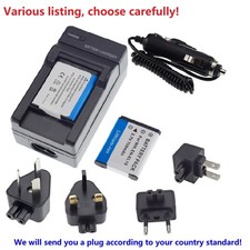 EN-EL19 Battery or wall charger For Nikon Coolpix S4200 S4300 S4400 S5200 S53000