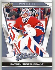 2025-26 Upper Deck MVP Samuel Montembeault #69 Montreal Canadiens