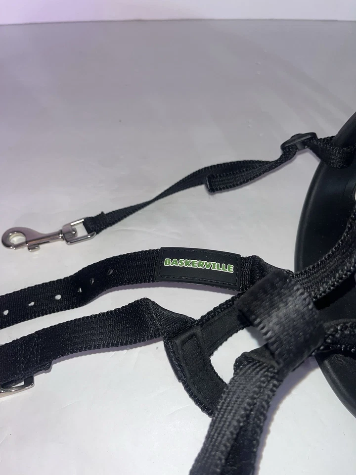 Baskerville Ultra Bozal Perro Negro, Talla 5, Cesta de Entrenamiento Protector Bucal Foto 4 de 4