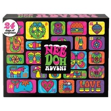 Nee Doh Style Advent Calendar 2026 Christmas 24 Day Mini Squishy Fidget Toy Gift