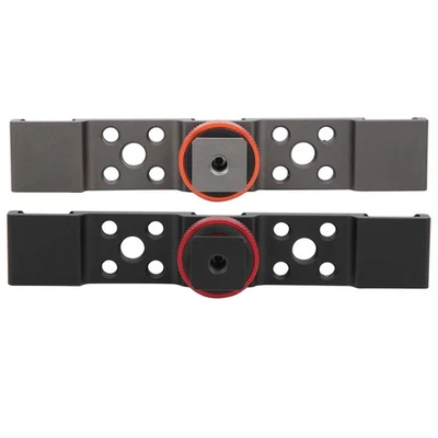 3 In 1 Hot Shoe Mount Adapter Extension Bar Bracket Stand For Camera Mobile