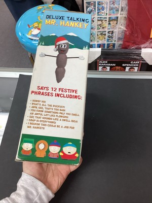 New In Box 2006 Deluxe Talking Mr. Hankey Figure South Park Mezco
