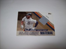 2024 Topps Riley Greene Major League Material Game Used Tigers # 17/50 Free Ship