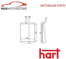 WÄRMETAUSCHER INNENRAUMHEIZUNG HART 624 729 H NEU OE QUALITÄT