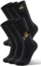 Merino Wool Thermal Socks for Men  Women, 3 Pairs Cushioned Moisture Wicking...