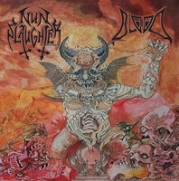 Nunslaughter/Blood - Split - Vinyl Record - F600Z