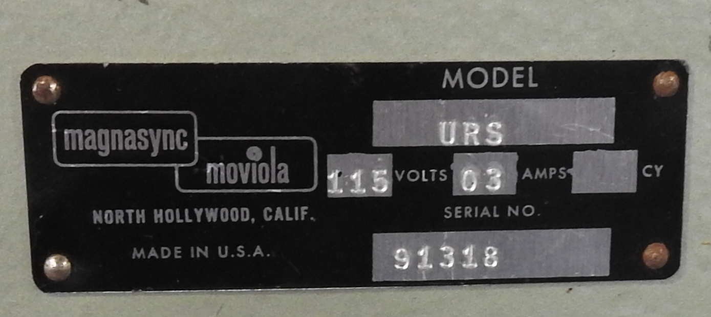 VIntage magnasync moviola Model URS Tube Guitar Amplifier Being Sold AS-IS