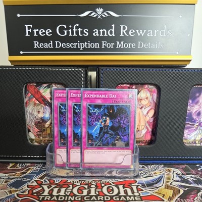 Playset 3x Expendable Dai MP22-DE108 Yugioh Common