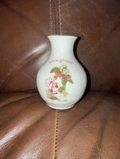 1980  s Strawberry Shortcake Fine Porcelain Vase