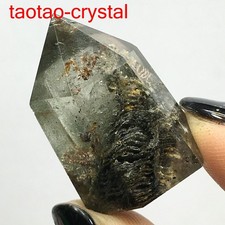 10.5g TOP Natural Hyaline Colourful Phantom Ghost Garden Quartz Crystal FL424