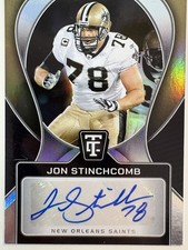 Saints Jon Stinchcomb Autograph Card - Totally Certified 2024
