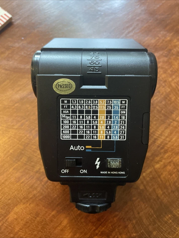 Quantaray QB-350A Universal Shoe Mount Camera Flash - Image 3 of 3
