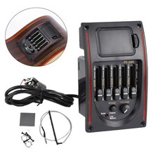 Guitar Pickup Portable Music Instrument Accessory 5 Band EQ