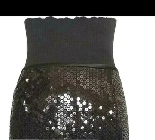 Jackie Jon New York Rock Gr. 4 schwarz Perlen Abendkleid Satin Bleistift gerade - Bild 5 von 5