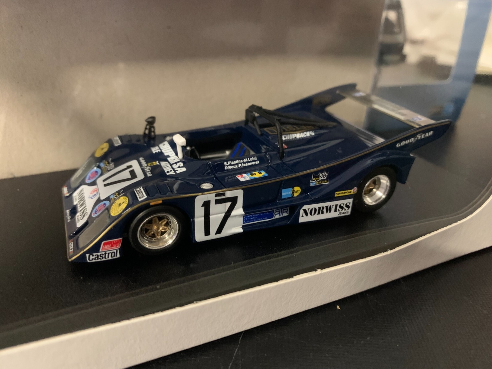 Trofeu Cheetah G601 1/43 la légende Plastina Roux au Mans 1979