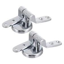 2PCS Toilet Seat Hinge Zinc Alloy Toilet Seat Hinge Toilet Cover Hinge