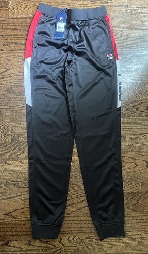 Fila boys track pants size XL Black NWT - Picture 2 of 5