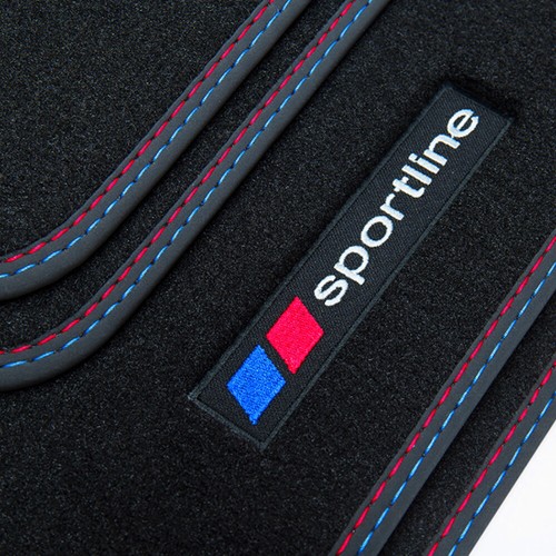 For BMW 3-Series Sportline Car Mats – xDrive AWD - E90 E91 2006–2011 OEM quality - Bild 10 von 10