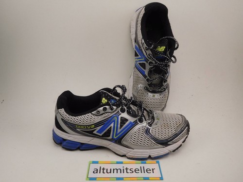New Balance 680 V2 Silver Blue Running 