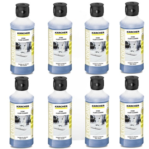 Eight Pack Of Karcher RM537 500ml FC5 Stone Floor Cleaning Detergent 6.