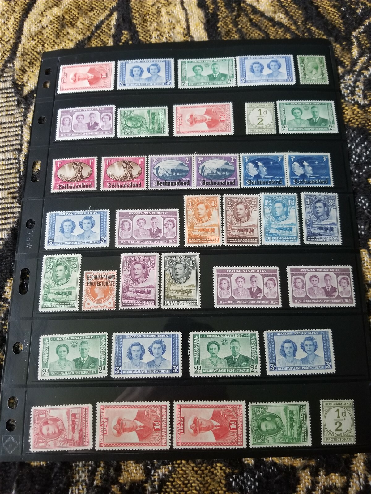 British Colonies Bechuanaland Stamp Collection MH Classics D99