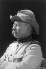 1898 COLONEL THEODORE ROOSEVELT ROUGH RIDER PORTRAIT 4X6 PHOTOGRAPH REPRINT
