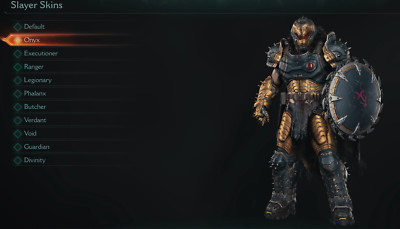 Onyx DOOM Slayer Skin || DOOM: The Dark Ages DLC