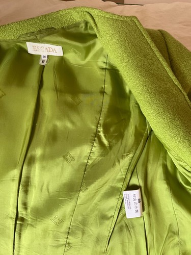 Escada Blazer Damen Business Jacke Kostümjacke Gr. EU 36 Virgin Wool + Angora - Bild 7 von 7