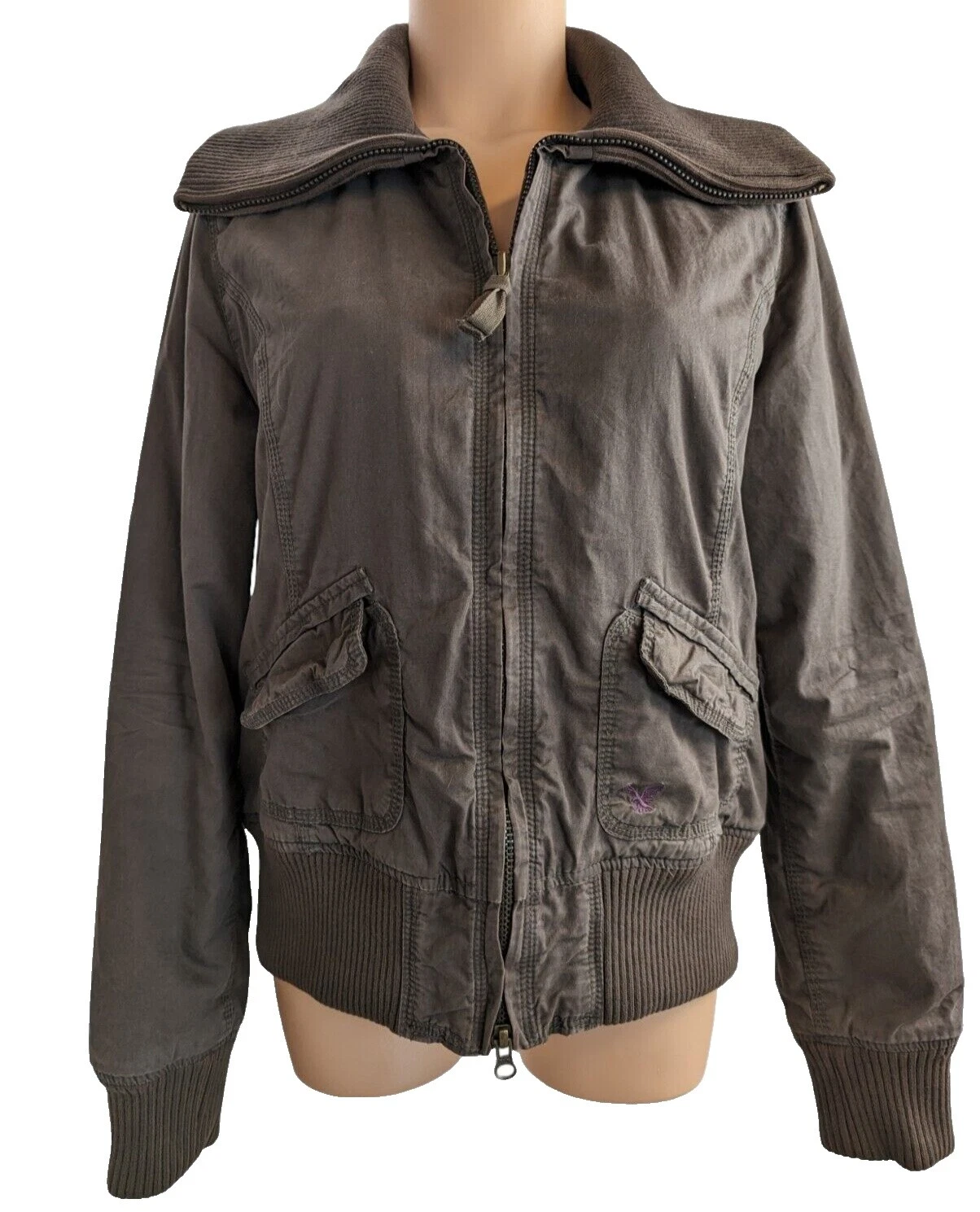 Marrón American Eagle Outfitters abrigos, chaquetas y chalecos para Mujeres