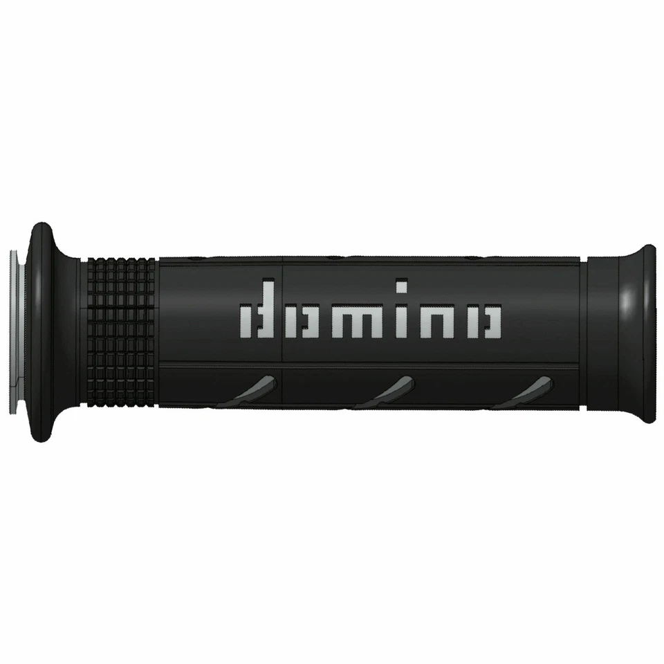 Aprilia Tuono 1000R Domino XM2 Super Soft Grips Handlebar Grips Black + Grey — 第 2/2 张图片