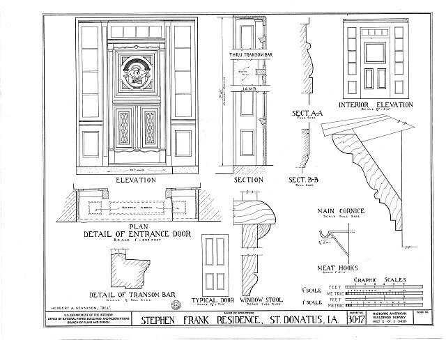 Stephen Frank House,Davenport Road,Saint Donatus,Jackson County,IA,Iowa